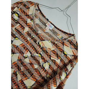 LuLaRoe Women's Irma Short Sleeve Tunic Shirt - XS